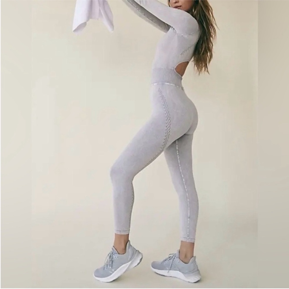 Free People Movement Good Karma Long-Sleeve Onesie